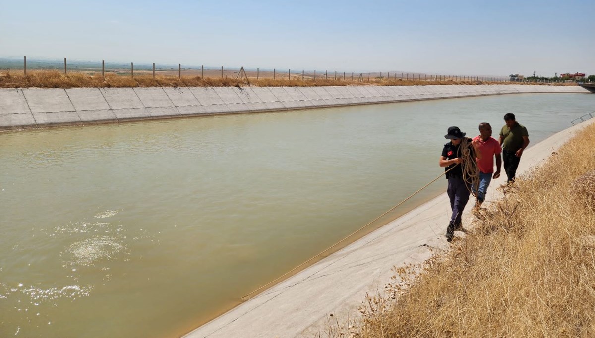 Şanlıurfa'da sulama kanalına giren çocuk boğuldu