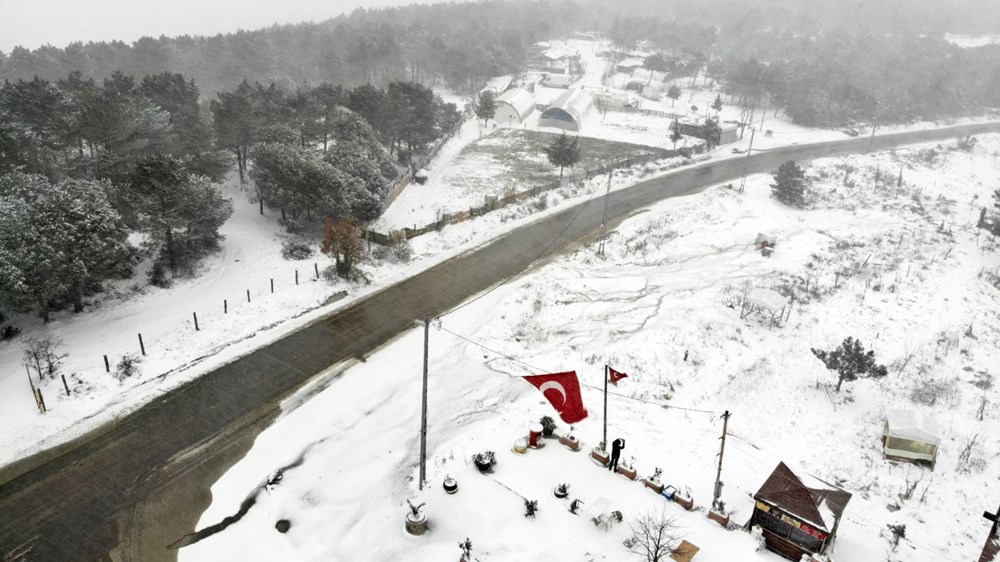 İstanbul'da beklenen kar yağışı etkisini göstermeye başladı - 6