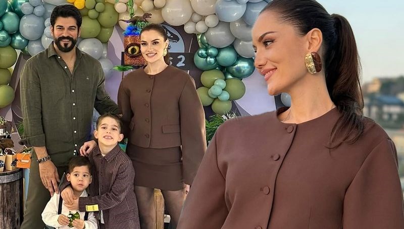 Fahriye Evcen ile Burak Özçivit'in oğulları Kerem 2 yaşında: İyi ki doğdun kıymetlim
