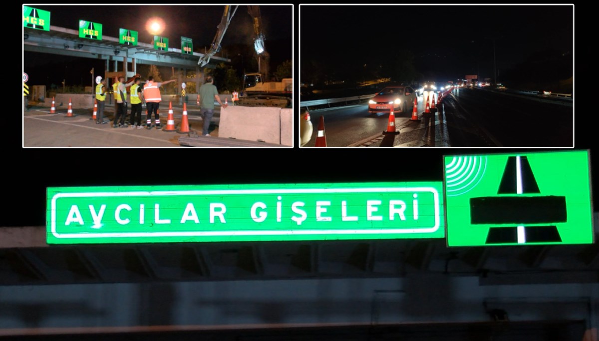 İstanbul trafiğinin en yoğun noktalarından biri... Avcılar gişeleri çift yönlü kapandı! İstanbul trafiğinin en yoğun noktalarından biri... Avcılar gişeleri çift yönlü kapandı!