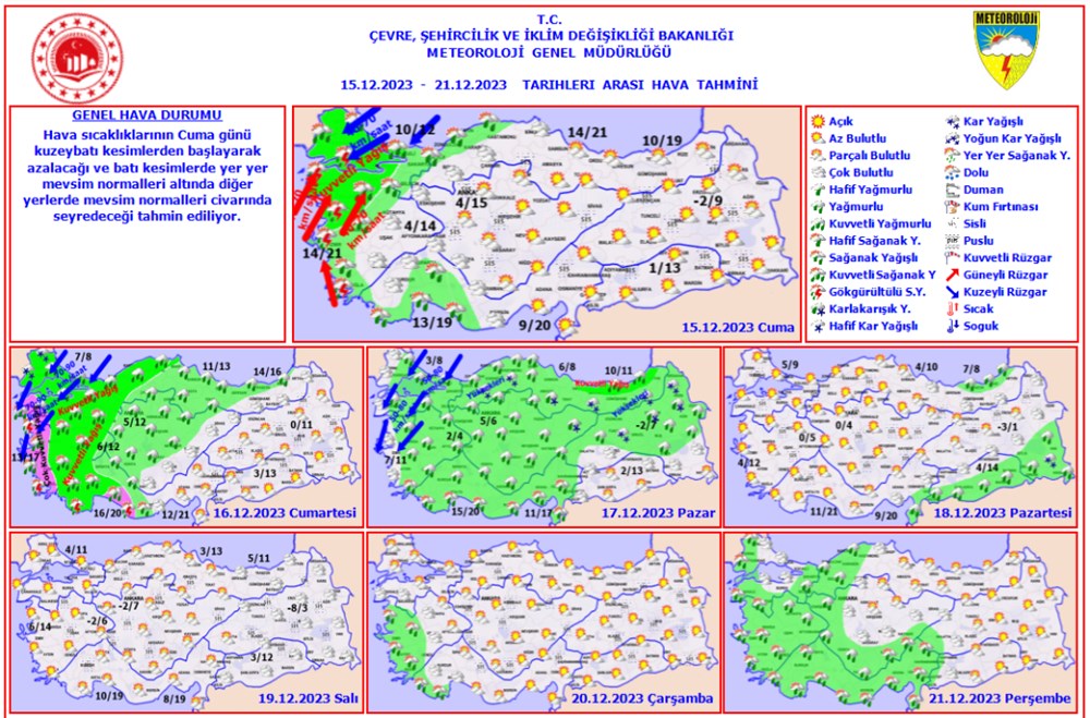 İstanbul dahil 7 il için sarı ve turuncu kodlu uyarı (Hafta sonu hava nasıl olacak?) - 2