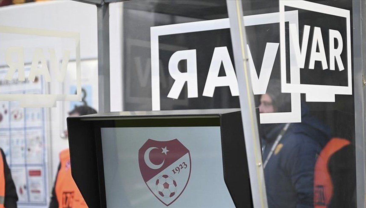 TFF, Süper Lig'de 38. haftanın VAR kayıtlarını açıkladı