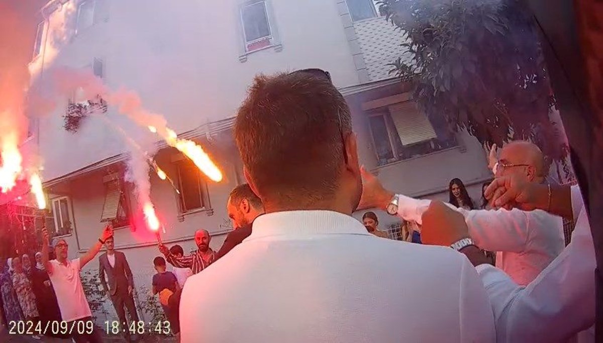 En mutlu günü zehir oluyordu: Gelin yanmaktan son anda kurtuldu En mutlu günü zehir oluyordu: Gelin yanmaktan son anda kurtuldu