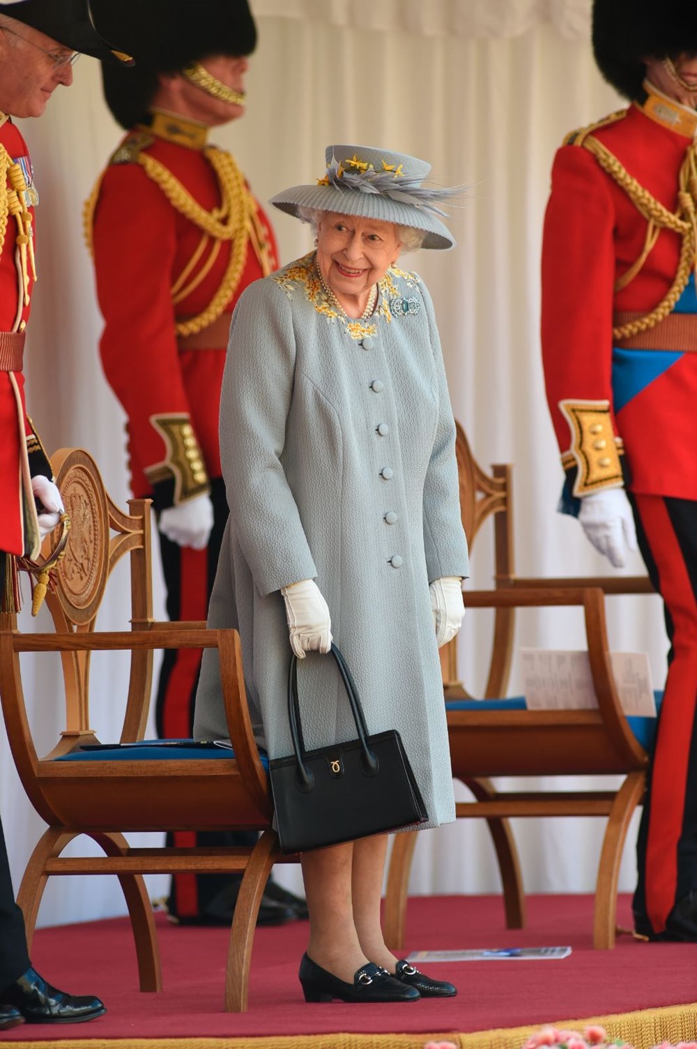 Kraliçe Elizabeth'e 95'inci doğum günü kutlaması (Trooping the Colour) - 2