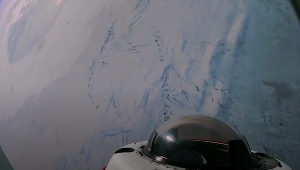 SpaceX kutup yörüngesini görüntüledi