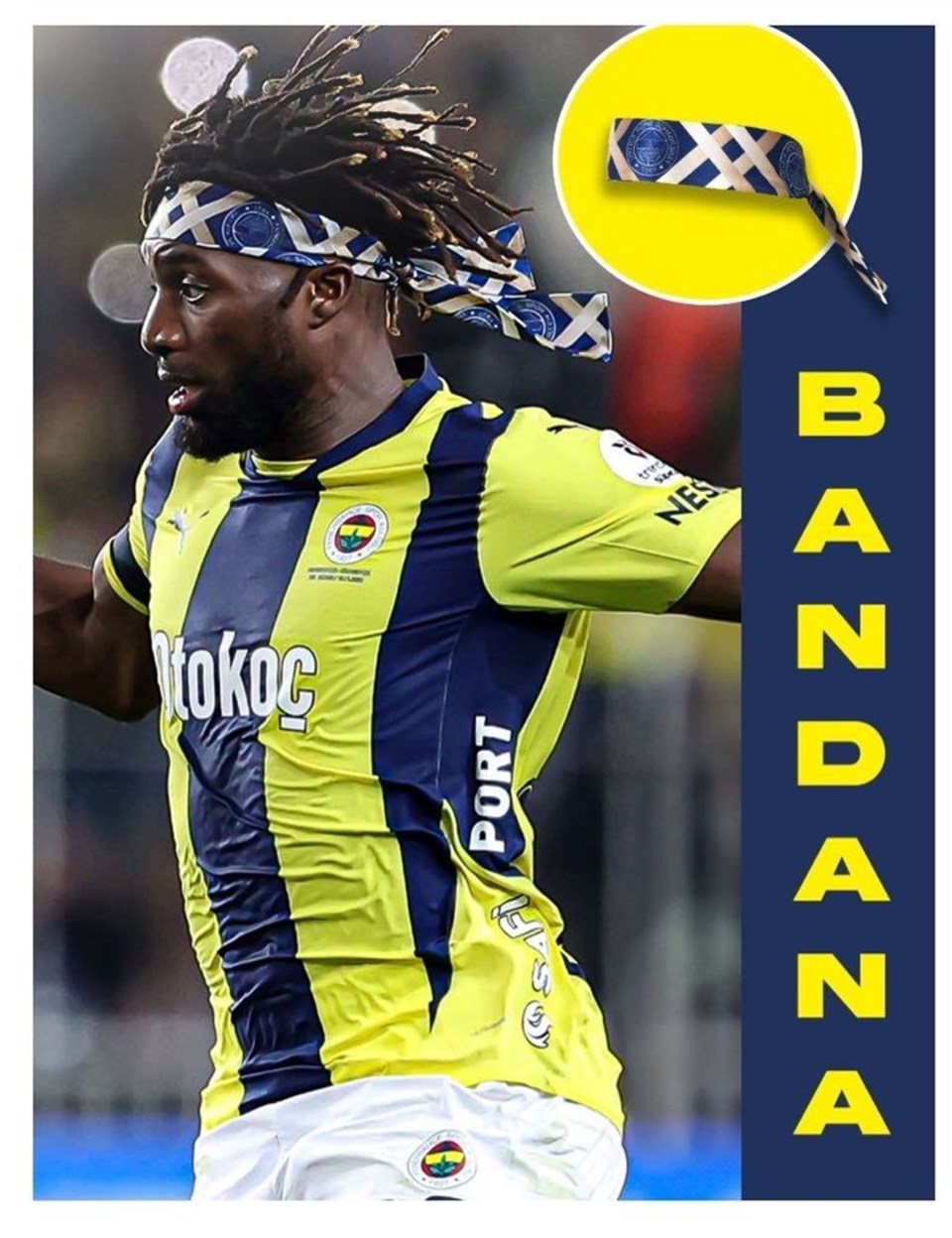 Fenerbahçe'de Maximin bandanaları satışta - 1