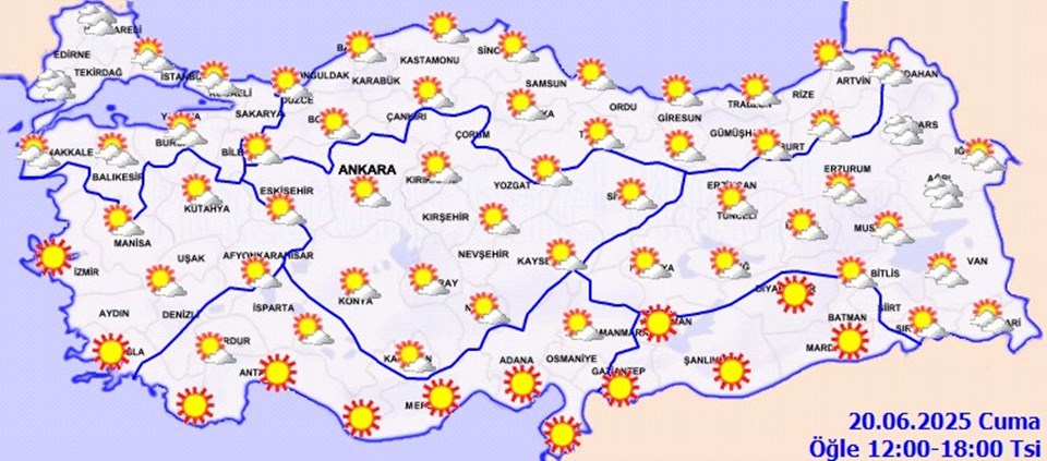 Meteoroloji: Sıcak hava bunaltacak - 1