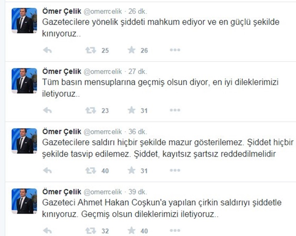 AK Parti'den Ahmet Hakan'a yapılan saldırıya ilişkin açıklama - 1