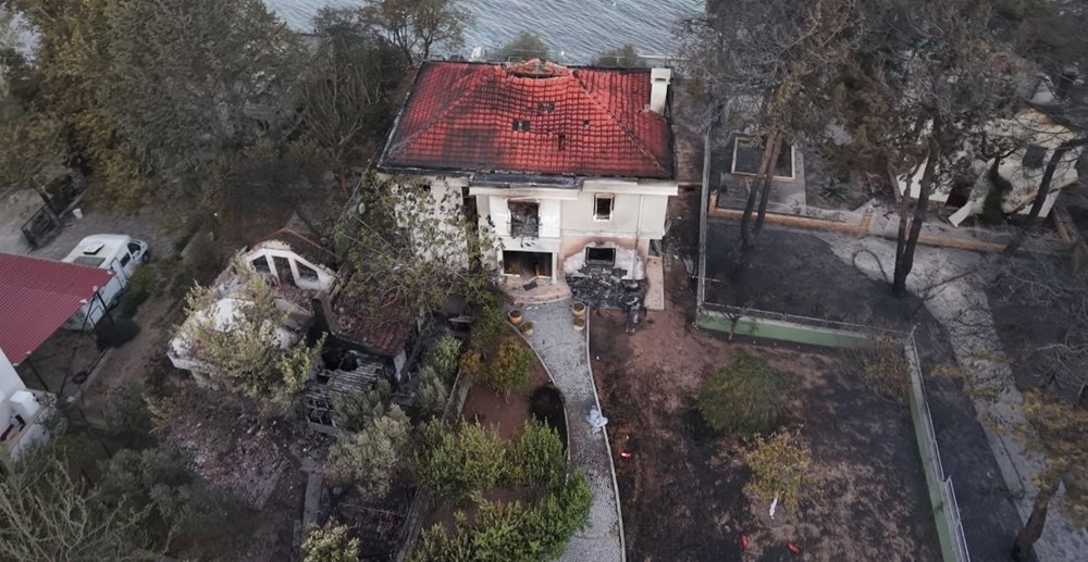 Çanakkale Güzelyalı'da yangın: Villalar ve otomobiller küle döndü, köyler boşaltıldı - 2