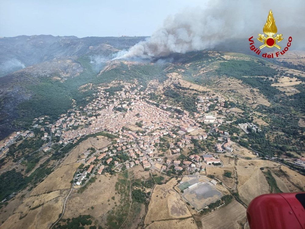 'Benzeri görülmemiş felaket': İtalya Sardunya Adası’nda yangın - 12