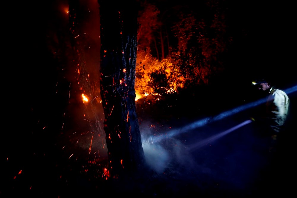 Turizm cenneti Kemer'de orman yangını - 3