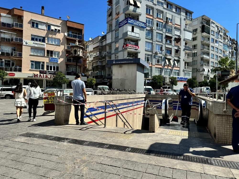 İzmir metrosunda Üçyol istasyonunda yürüyen merdivenkazası: 11 yaralı - 3