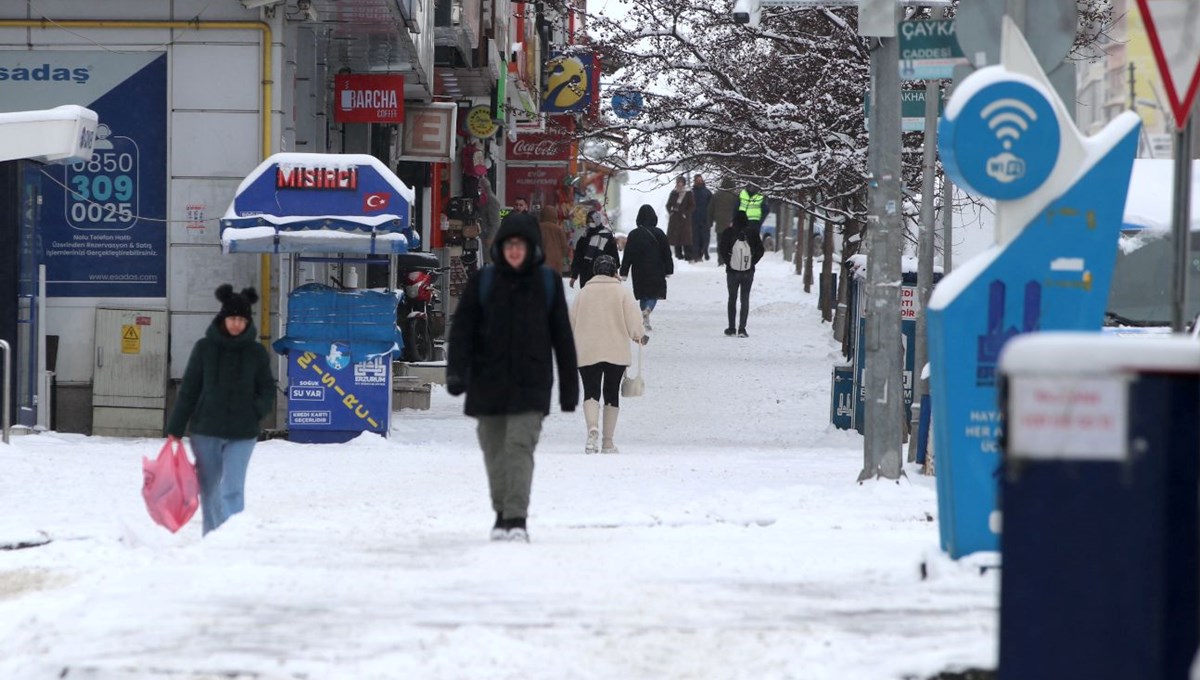 Tipi durdu, hava buz kesti: Türkiye’nin en soğuk ilçesinde hava -23,2 derece