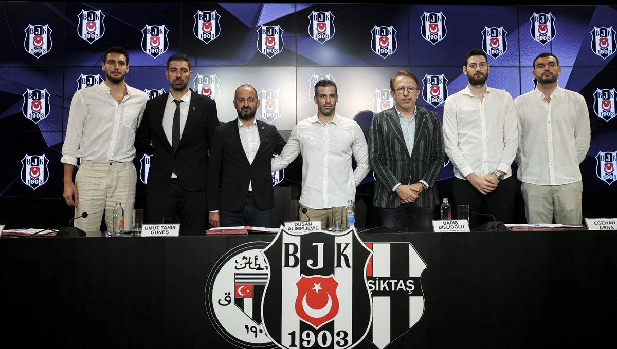 Beşiktaş Erkek Basketbol Takımı, transferlerine imza töreni düzenledi