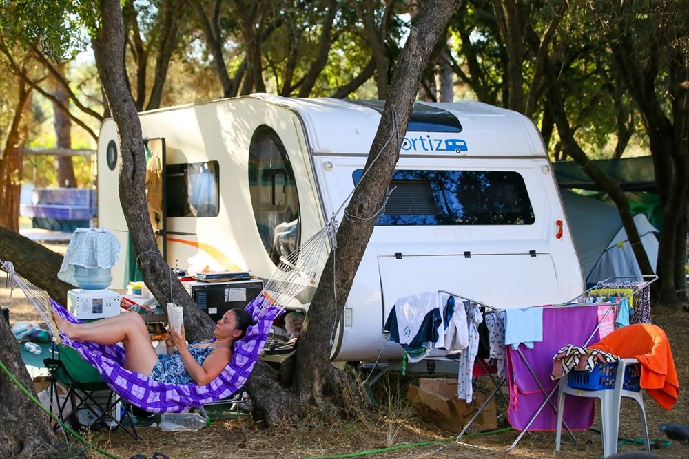 Doğa ile iç içe tatil için karavan tercih edenlerin sayısı artıyor - 12