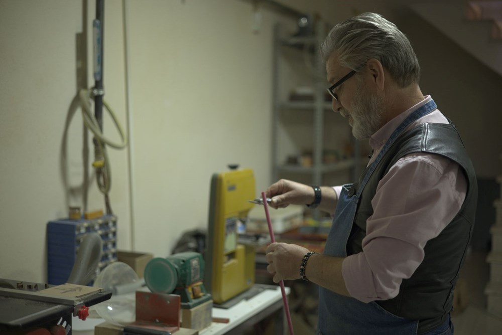 Tornacılığı bıraktı, tespih ustası oldu: En ucuzu 210 dolar 77