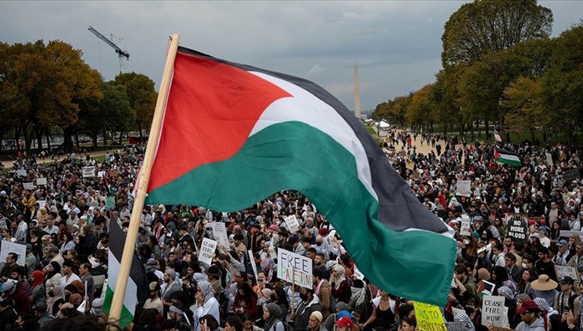Sydney Üniversitesi’nde Gazze’ye destek protestosu