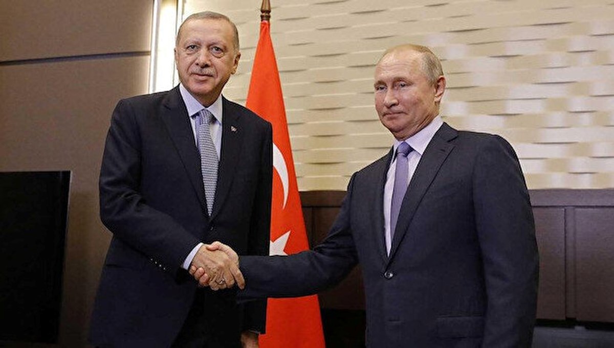 Cumhurbaşkanı Erdoğan ve Putin görüştü