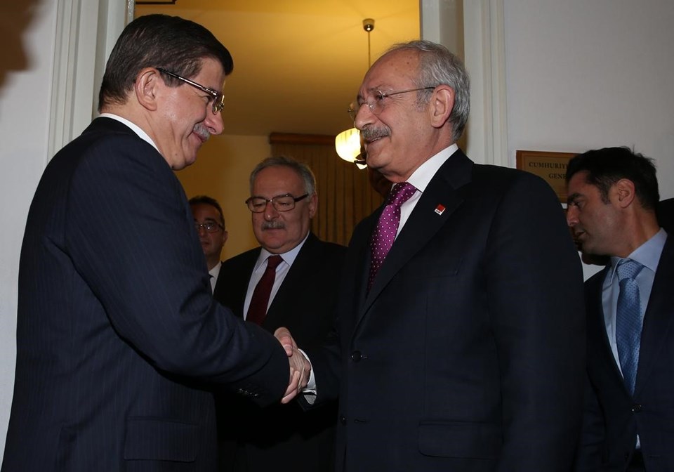 Başbakan Davutoğlu ile CHP lideri Kılıçdaroğlu 2.5 saat görüştü - 3