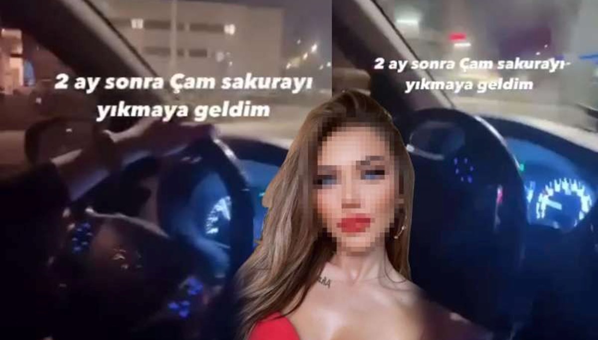 Maganda spikere ceza yağdı: Çam Sakura'yı yıkmaya geldim