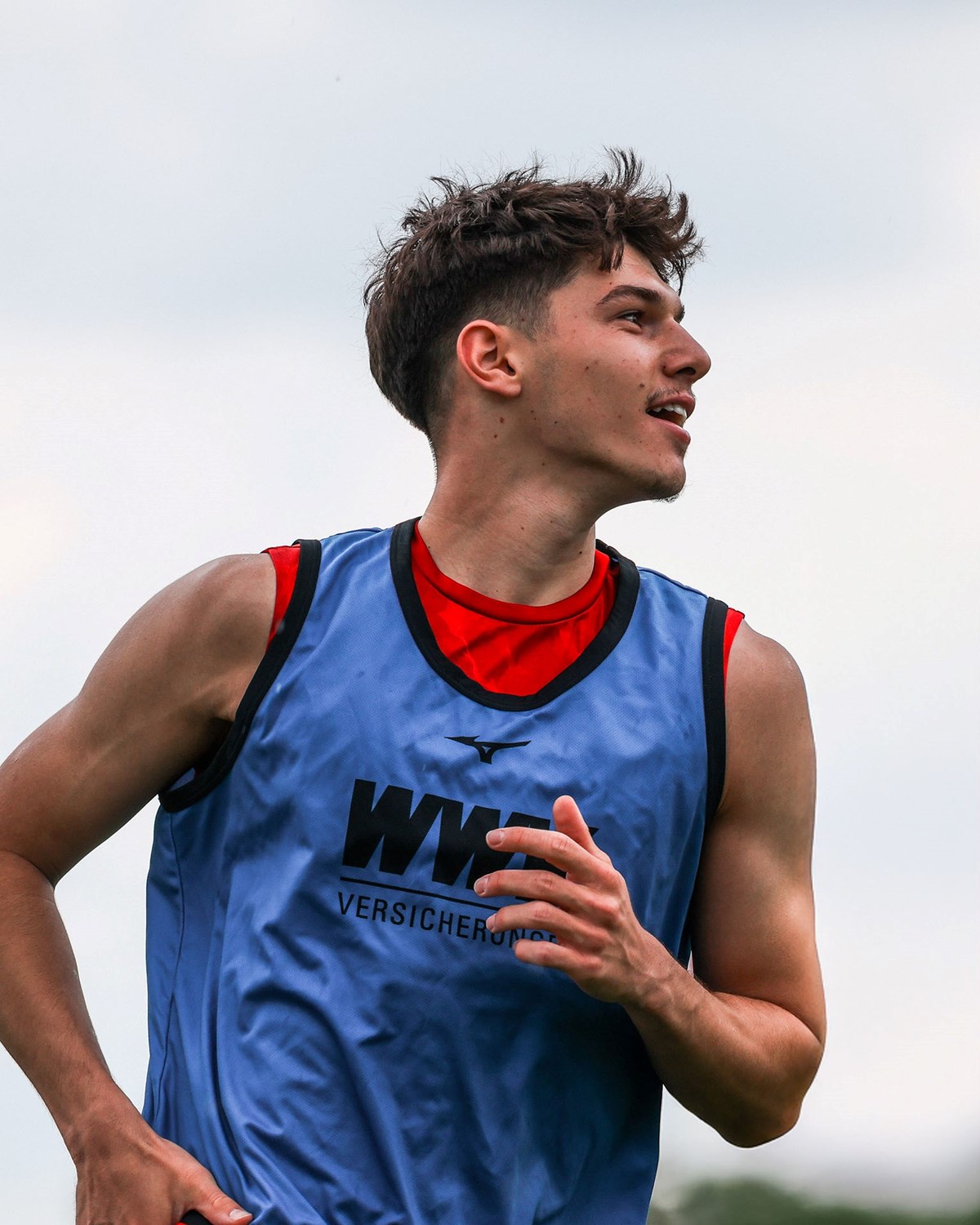 Mert Kömür, Augsburg antrenmanında