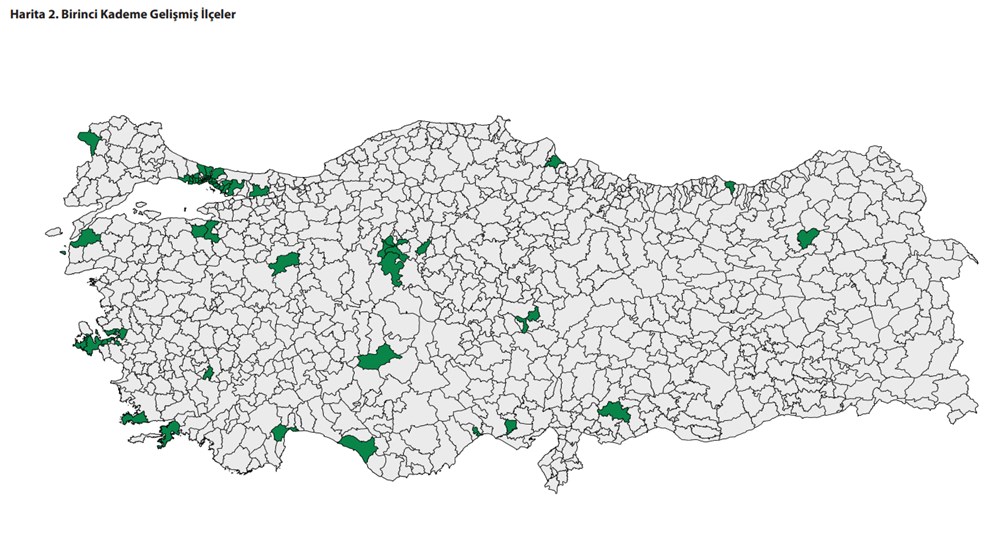 '100 il, 1000 ilçe' önerisiyle gündeme geldi:  973 ilçenin sosyo-ekonomik sıralaması - 4