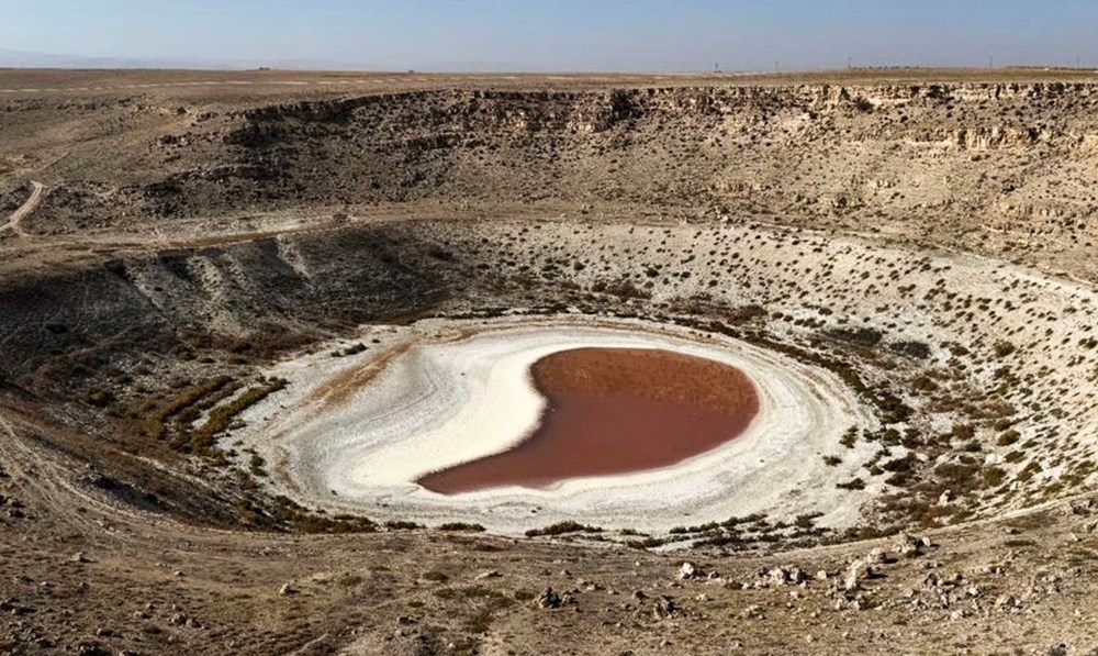 Bir zamanlar pembeydi... Meyil Gölü tamamen kurudu - 4