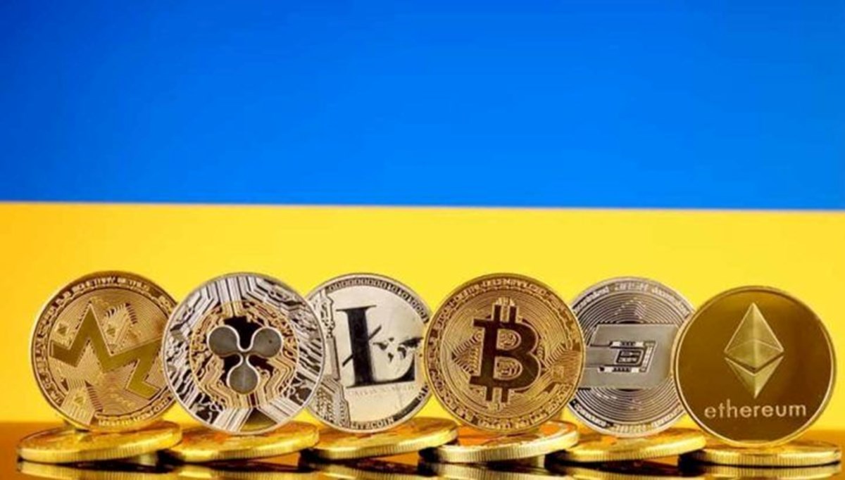 Ukrayna'ya yaklaşık 60 milyon dolar değerinde kripto para bağışı yapıldı