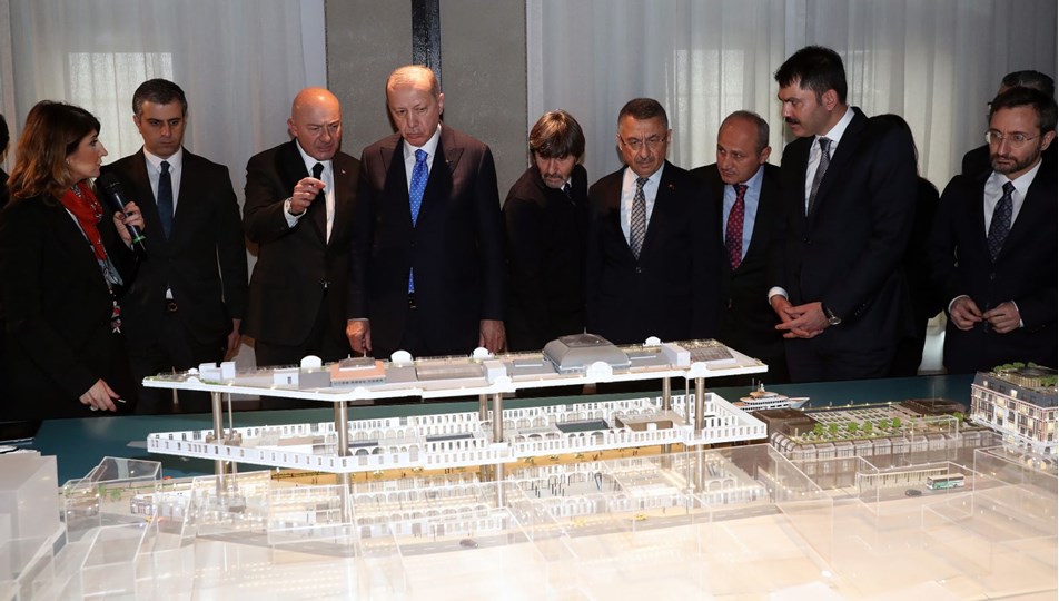 Cumhurbaşkanı Erdoğan, Galataport Projesi hakkında bilgi aldı