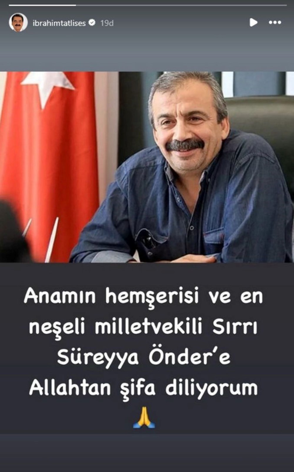 Ünlü isimlerden Sırrı Süreyya Lider paylaşımları: Daha çok işin var 76