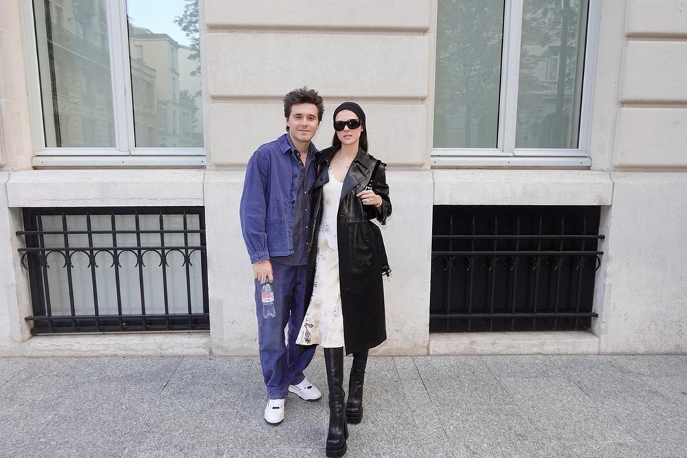 Nicola Peltz ile Brooklyn Beckham'dan evlilik yıl dönümü kutlaması - 6