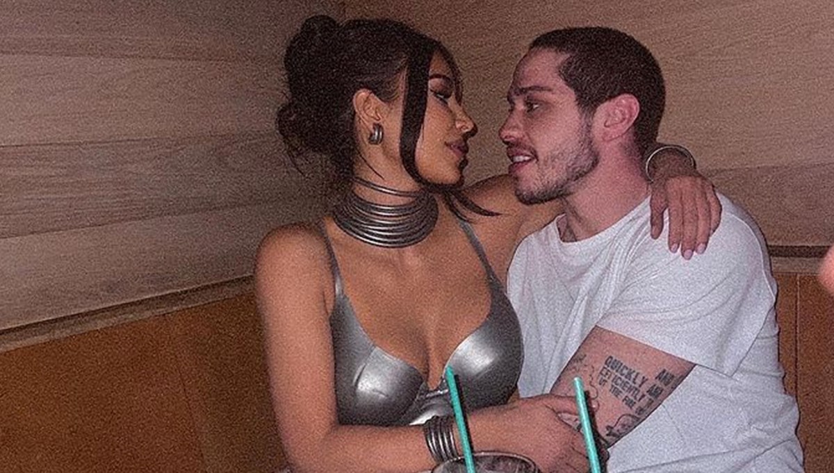 Kim Kardashian'dan Pete Davidson'lı ilk paylaşım