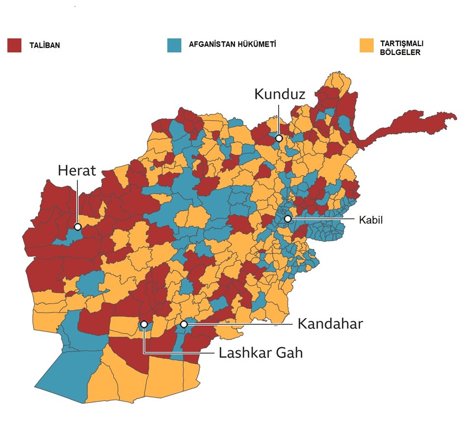 ABD giderayak Taliban'ı bombaladı - 1