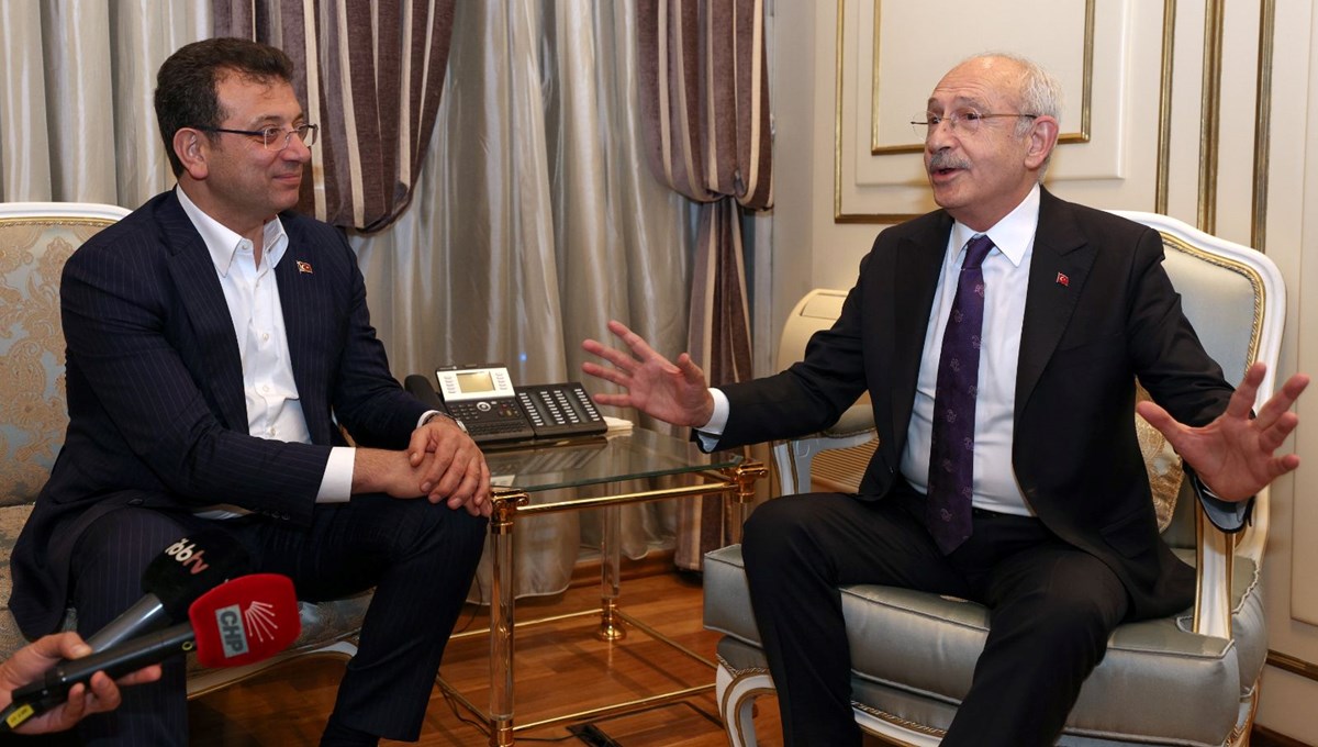 Kılıçdaroğlu'ndan İmamoğlu'na Kılıçdaroğlu'ndan İmamoğlu'na