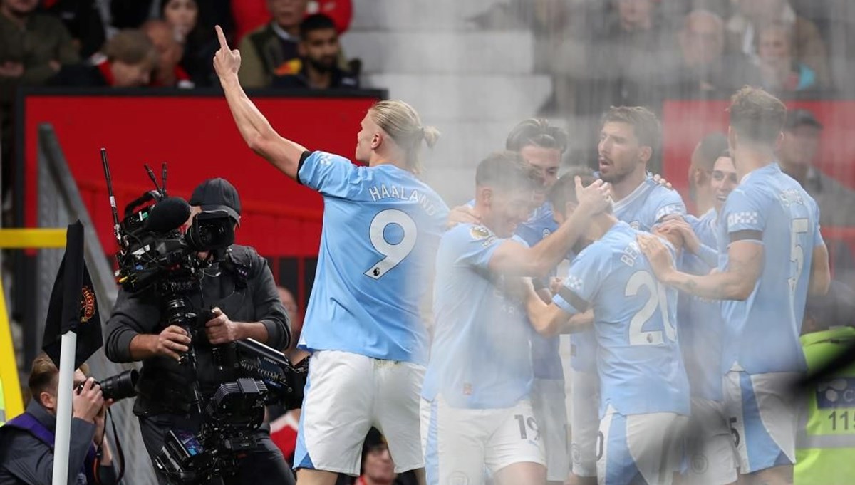 Manchester derbisi City'nin Manchester derbisi City'nin