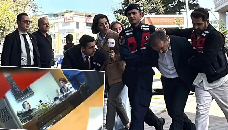 Yavuz Engin'in tehdit edenler hakim karşısında