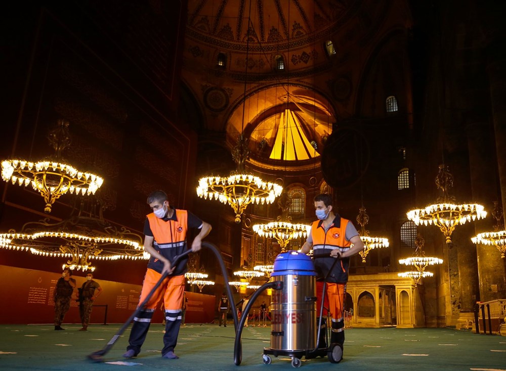 Ayasofya-i Kebir Cami-i Şerifi'nde 86 yıl sonra ilk bayram namazı - 25