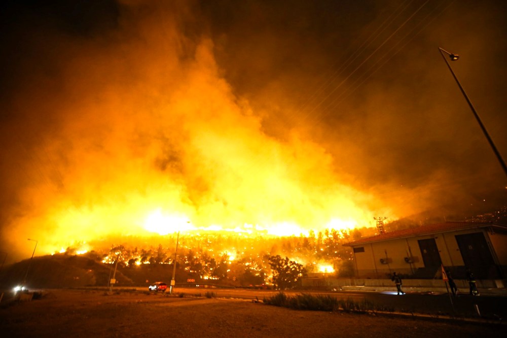 Mersin Gülnar'da orman yangını - 8
