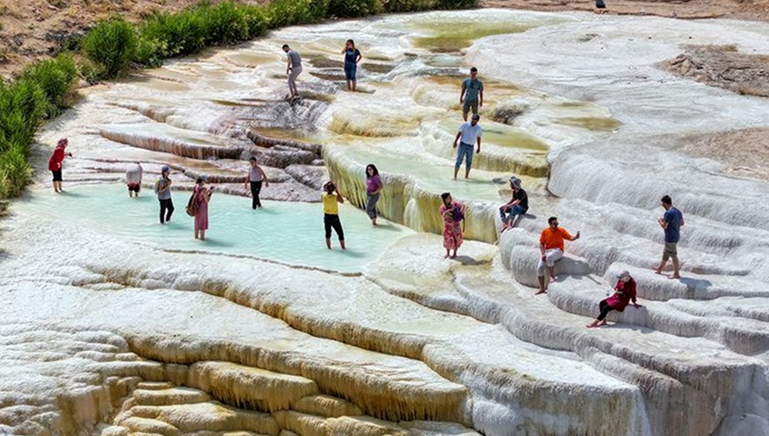 "Van'ın Pamukkale"si turizmin yeni rotası haline geldi