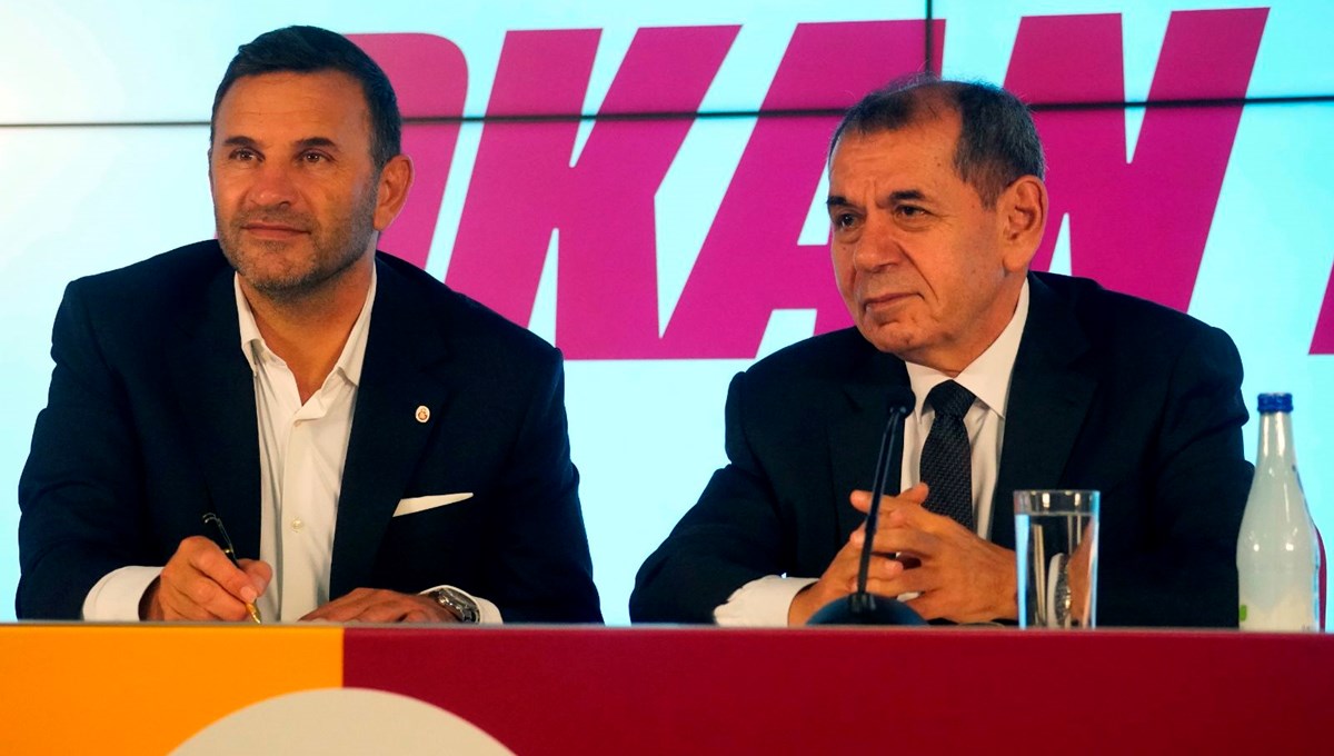 Okan Buruk Galatasaray'a imzayı attı: Dursun Özbek'ten Erden Timur açıklaması