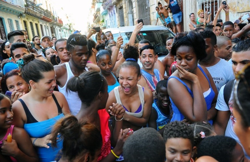 Küba'da Rihanna izdihamı - 1