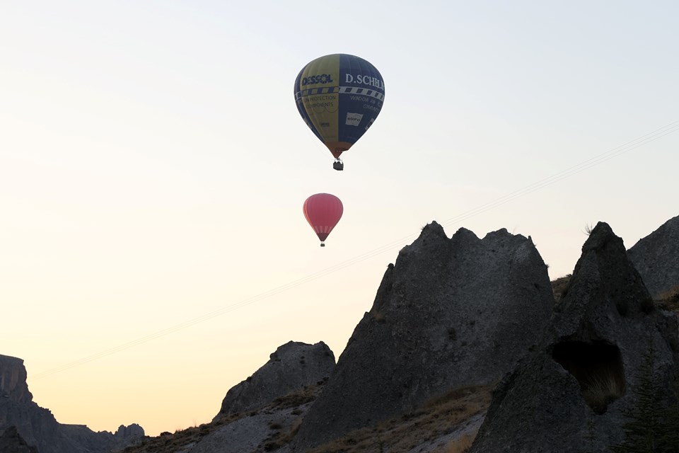 Kapadokya'nın giriş kapısı Soğanlı'da bu yıl 700 sıcak hava balon uçuşu yapıldı - 1