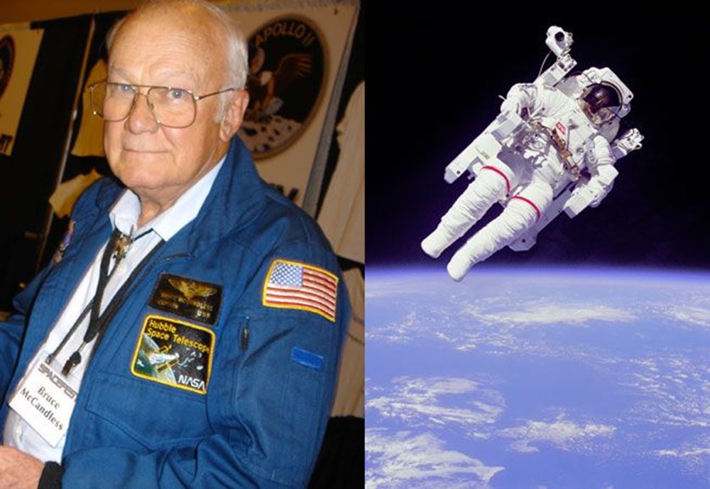 Брюс маккэндлесс фото в космосе Брюс маккэндлесс фото в космосе