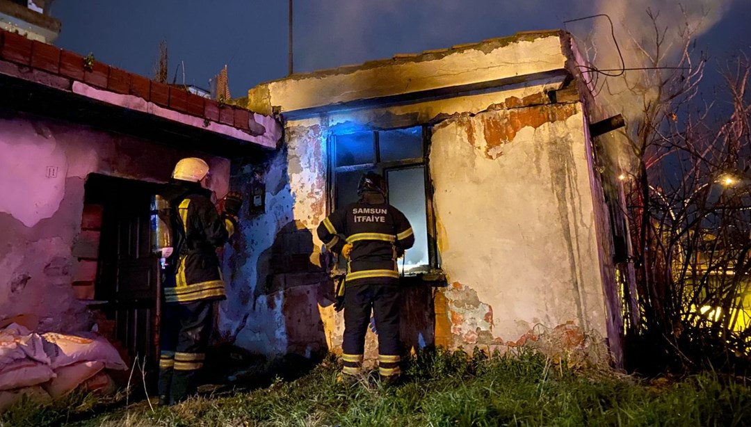 Müstakil ev, yangında kullanılmaz hale geldi NTV