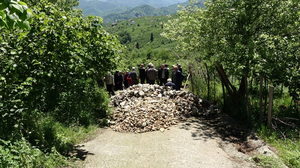 Heyelan sonrası alternatif yolda "vahşi hayvan" korkusu - 6