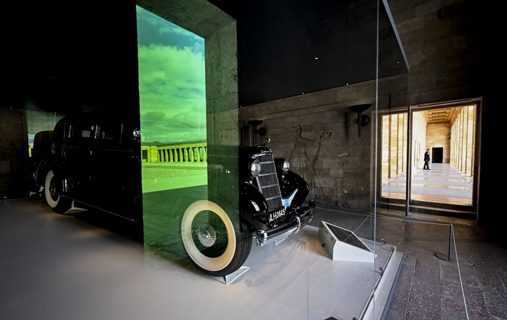 Atatürk'ün restore edilen otomobili Anıtkabir'de sergileniyor - 16