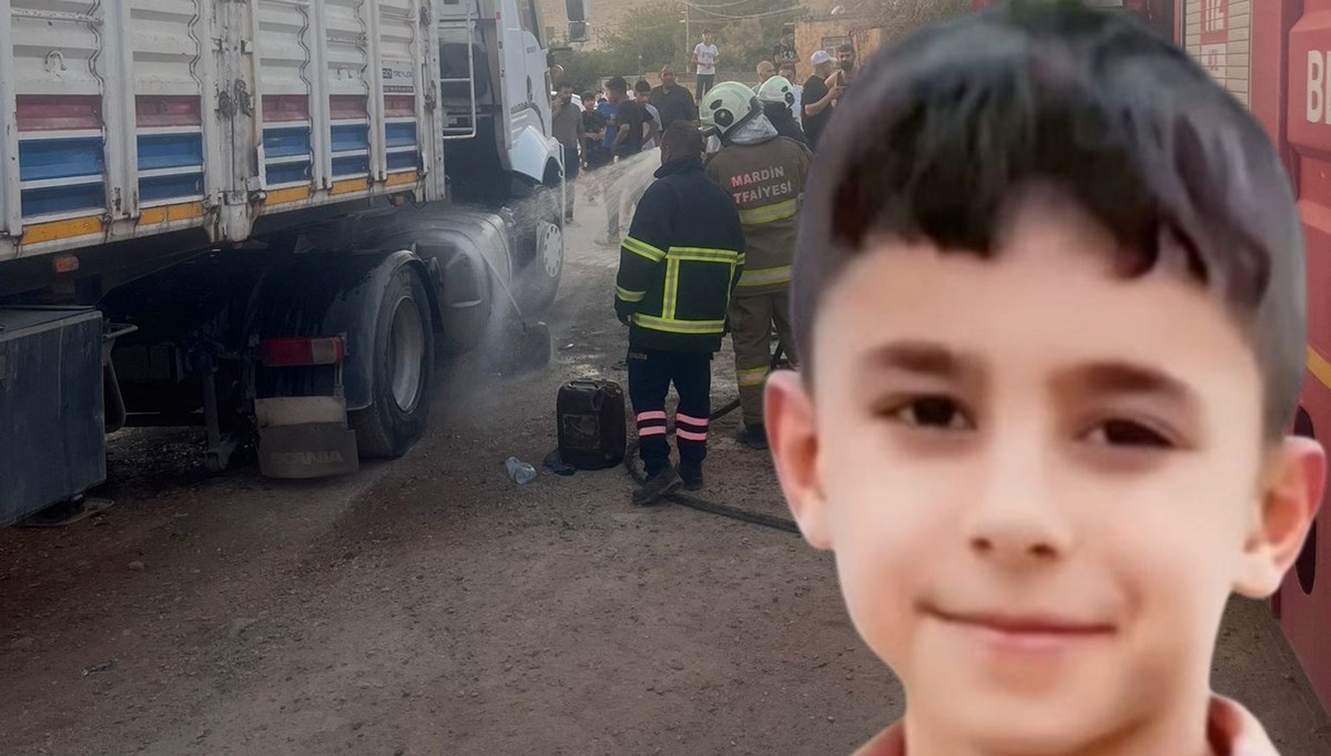 TIR'ın yakıt deposunda patlama: 10 yaşındaki Berat öldü TIR'ın yakıt deposunda patlama: 10 yaşındaki Berat öldü