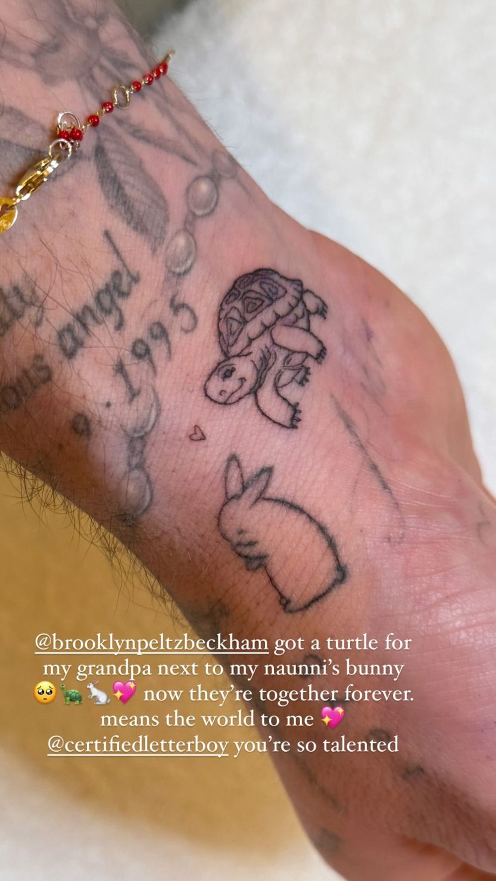 Nicola Peltz paylaştı: Brooklyn Beckham'dan yeni dövme - 4