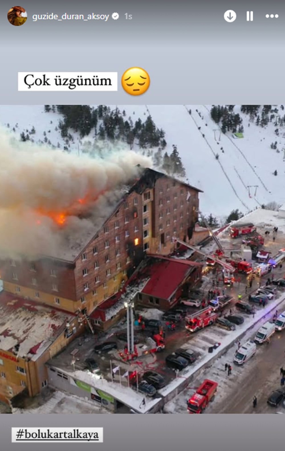 Bolu'da otel yangını faciası: Ünlülerden taziye mesajları - 12