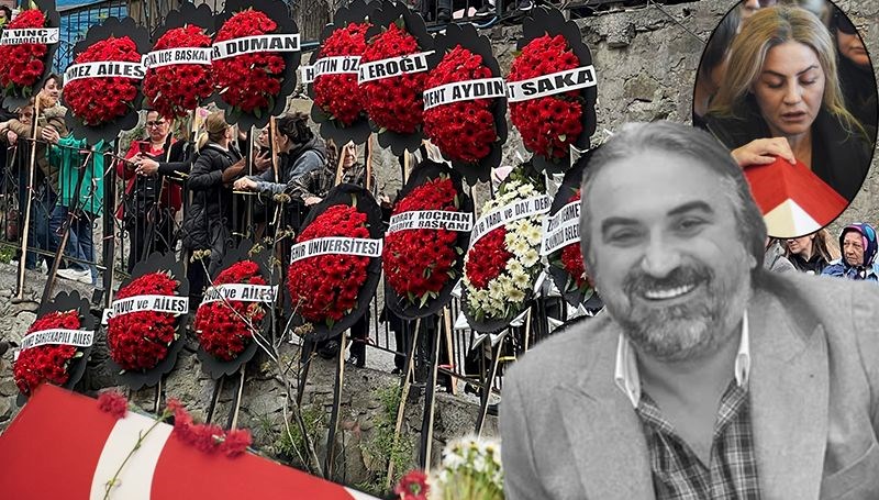 Volkan Konak, Trabzon'da son yolculuğuna uğurlanıyor